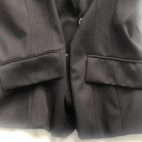 Possibly Vintage Madison Black Single Breasted Fully Lined Blazer Size 10 - Picture 8 of 12